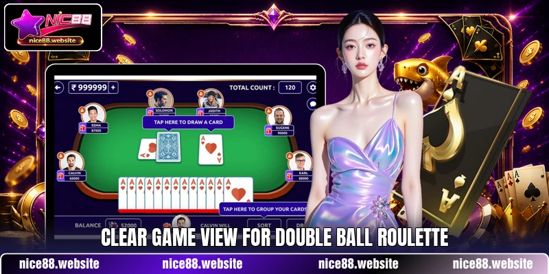Clear game view for Double Ball Roulette Clear game view for Double Ball Roulette