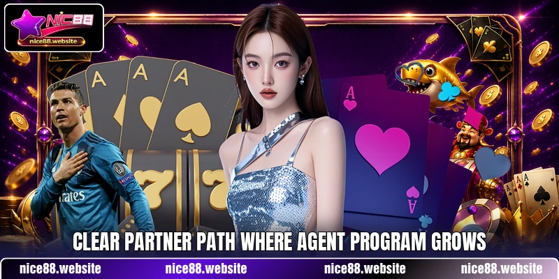 Clear partner path where agent program grows